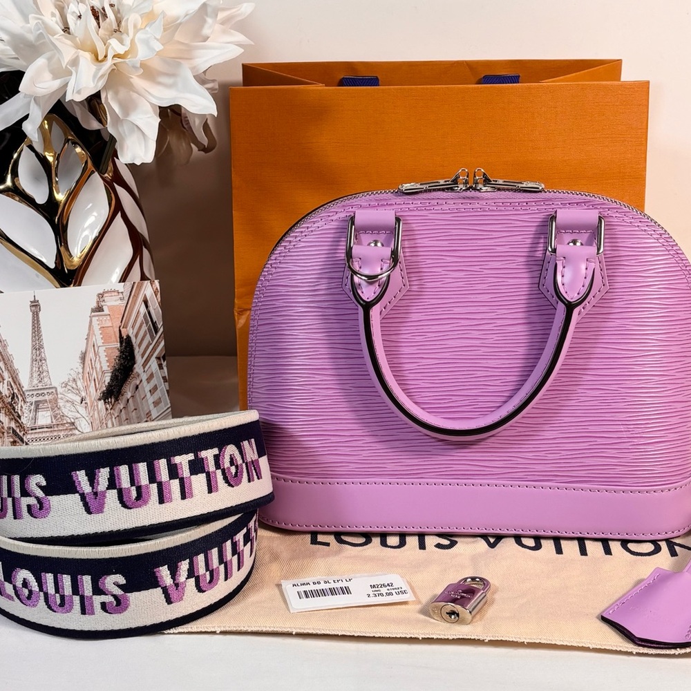 Beautiful Louis Vuitton Lilac Alma bb Sold - Picture 1 of 16